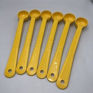 Carlisle  1 Oz. Yellow Long Handle‎ Portion Spoon